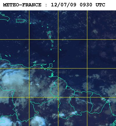 Météo satellite du samedi 12 juillet 2009 Météo satellite du samedi 12 juillet 2009