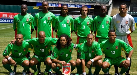 Equipe de Guadeloupe contre le Costa Rica Equipe de Guadeloupe contre le Costa Rica