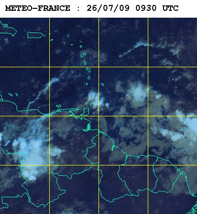 Météo satellite du dimanche 26 juillet 2009 Météo satellite du dimanche 26 juillet 2009