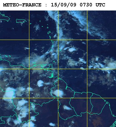 Météo satellite du mardi 15 septembre 2009 Météo satellite du mardi 15 septembre 2009